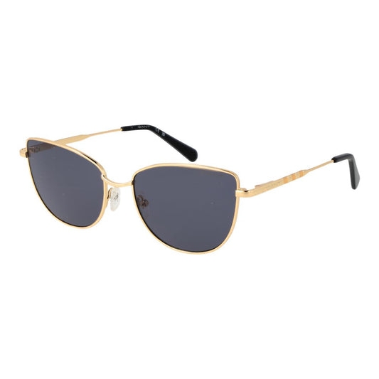 Gant Women’s Sunglasses – Gold Cat Eye Frame, Grey Lenses