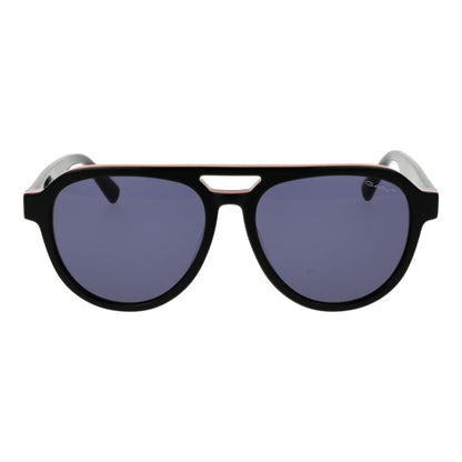 Gant Men’s Sunglasses – Black Full-Rim Frame, Grey Lenses