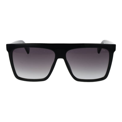 Fila Men’s Sunglasses – Black Square Frame, Grey Gradient Lenses