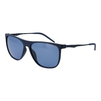 Fila Men's Sunglasses – Blue Full-Rim Frame, Polarized Lenses