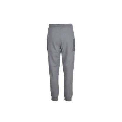Bikkembergs Gray Cotton Joggers