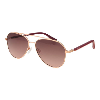 Converse Unisex Sunglasses – Rose Gold Aviator Frame, Gradient Lenses