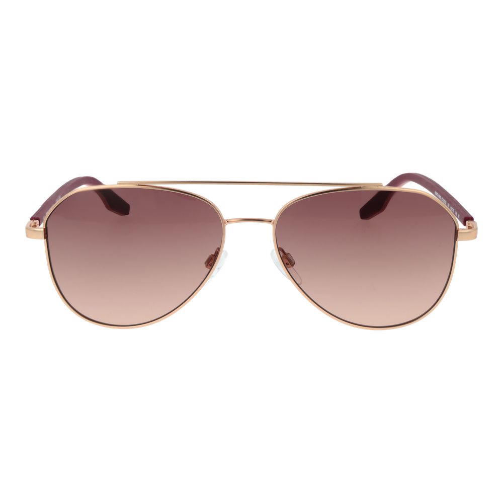 Converse Unisex Sunglasses – Rose Gold Aviator Frame, Gradient Lenses