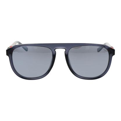 Fila Unisex Sunglasses – Grey Rubber Frame with Polarized Lenses