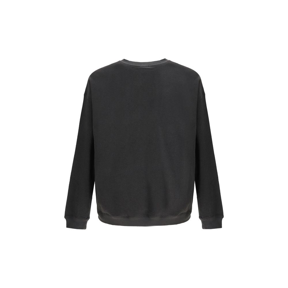 Diesel S-Valentin Jumper Black Cotton Sweatshirt