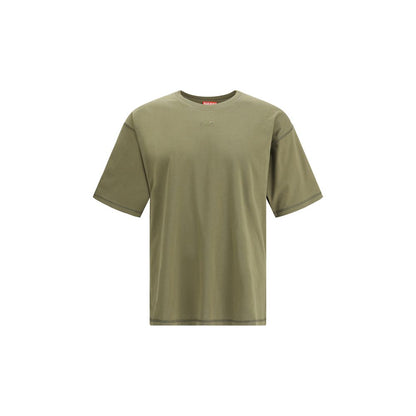 Diesel Green Cotton Lucien T-Shirt