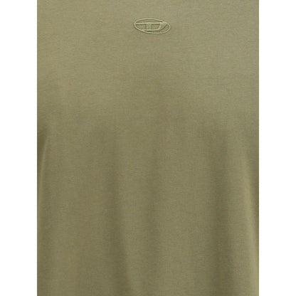 Diesel Green Cotton Lucien T-Shirt