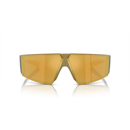 Arnette Unisex Gold Sunglasses – Stylish Mirror Finish