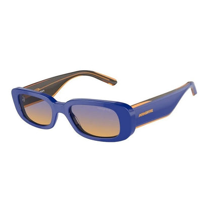 Arnette Women’s Sunglasses – Blue Full-Rim Frame, Multicoloured Lenses