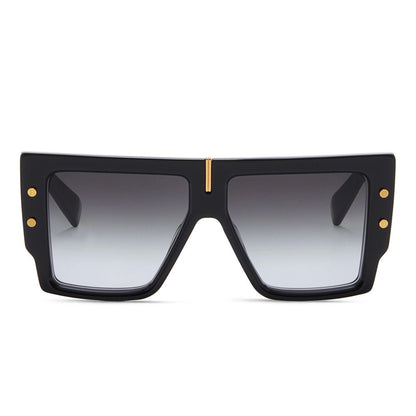 Balmain Women’s Sunglasses – Black Acetate Frame, UV Protection