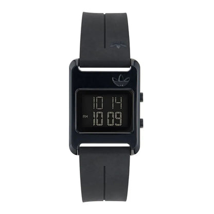 Adidas Black Synthetic Digital Watch - Stylish Quartz Timepiece