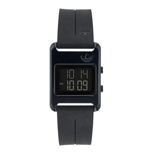 Adidas Black Synthetic Digital Watch - Stylish Quartz Timepiece