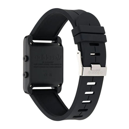 Adidas Black Synthetic Digital Watch - Stylish Quartz Timepiece