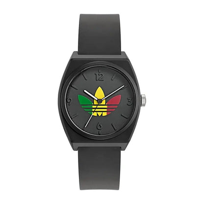 Adidas Black Synthetic Sport Watch - Durable, Sporty Design