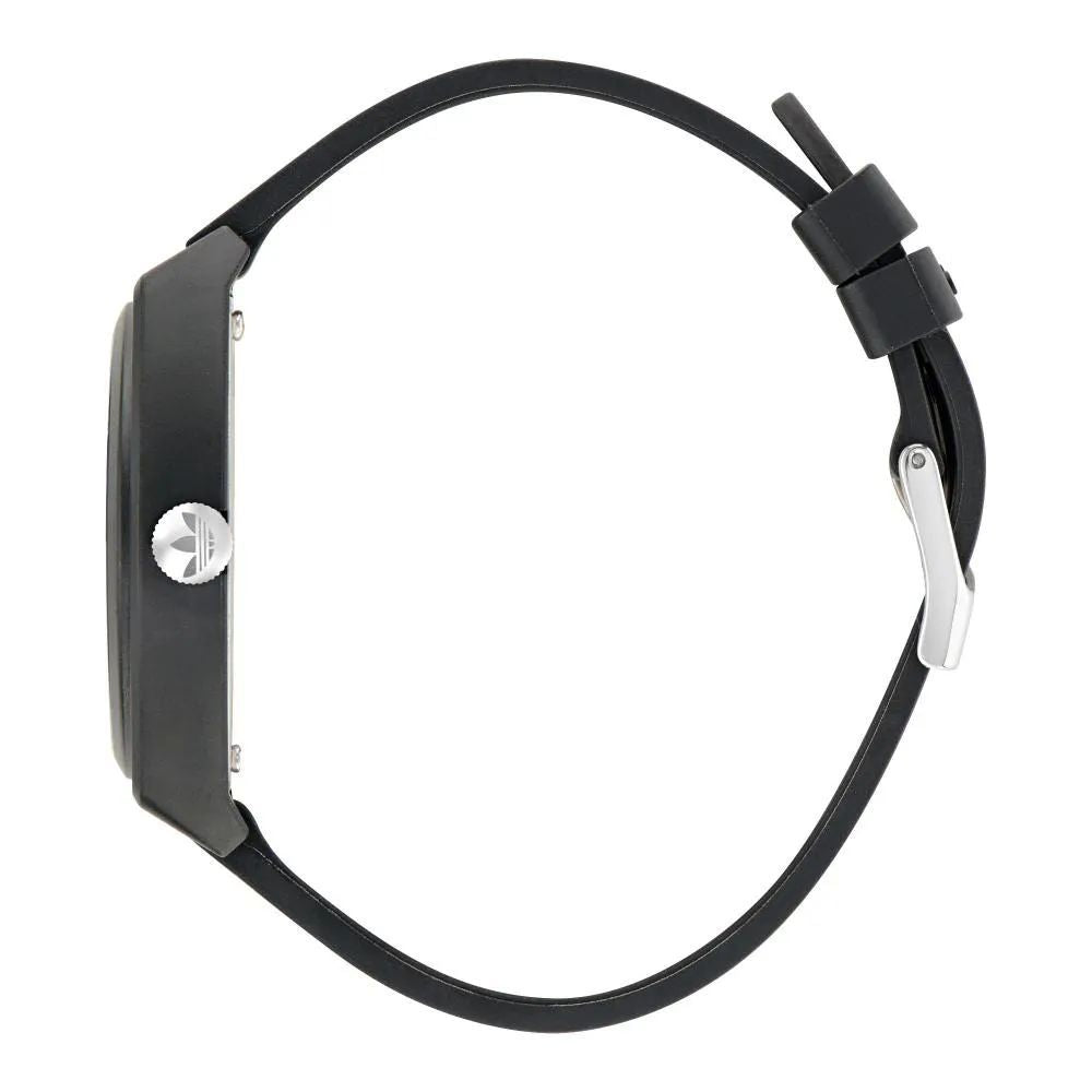 Adidas Black Synthetic Sport Watch - Durable, Sporty Design