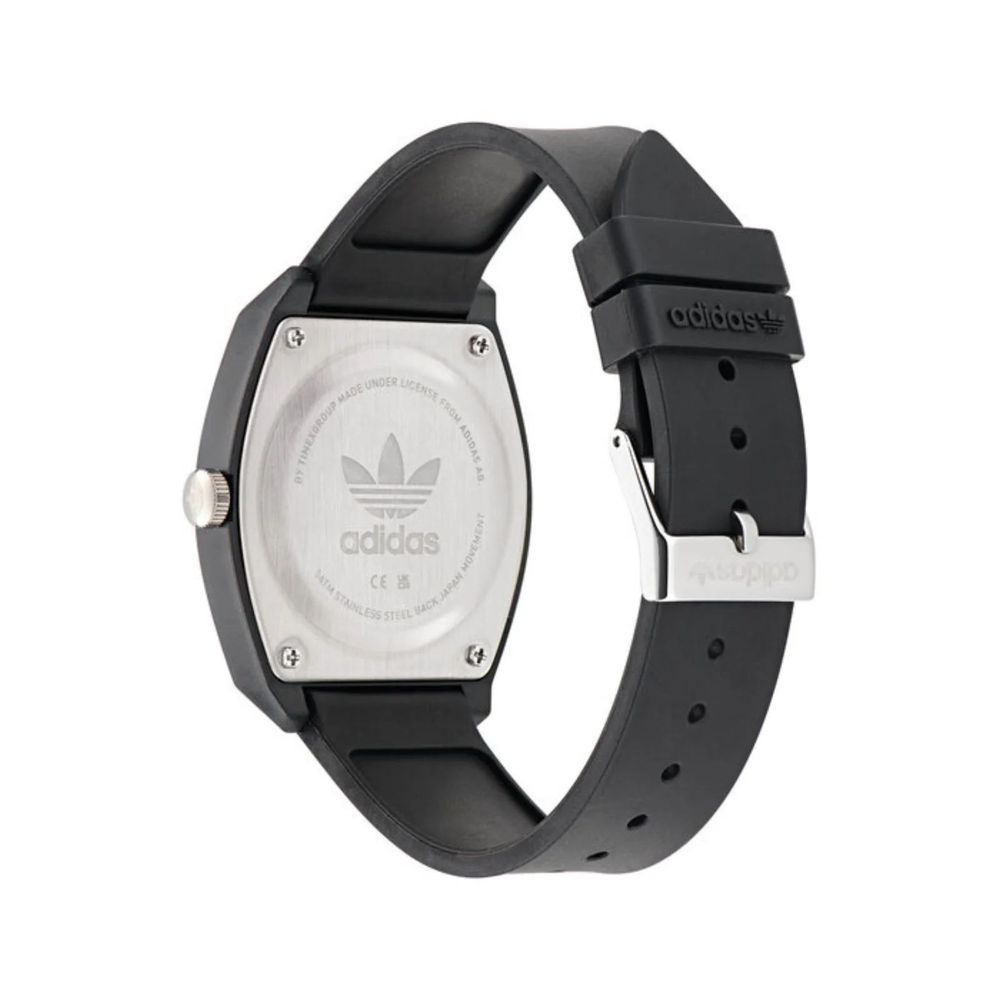 Adidas Black Synthetic Sport Watch - Durable, Sporty Design