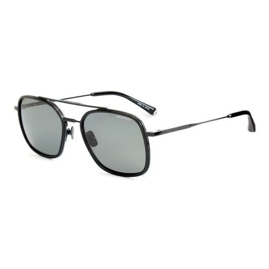 Belstaff Men's Sunglasses – Black Titanium Frame, Grey Lenses