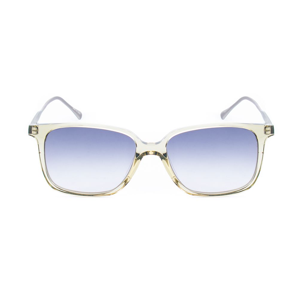 Belstaff Unisex Transparent Titanium Sunglasses – Grey Lenses