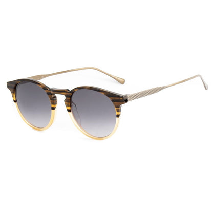 Belstaff Unisex Brooklands032 Sunglasses – Brown Titanium Frame