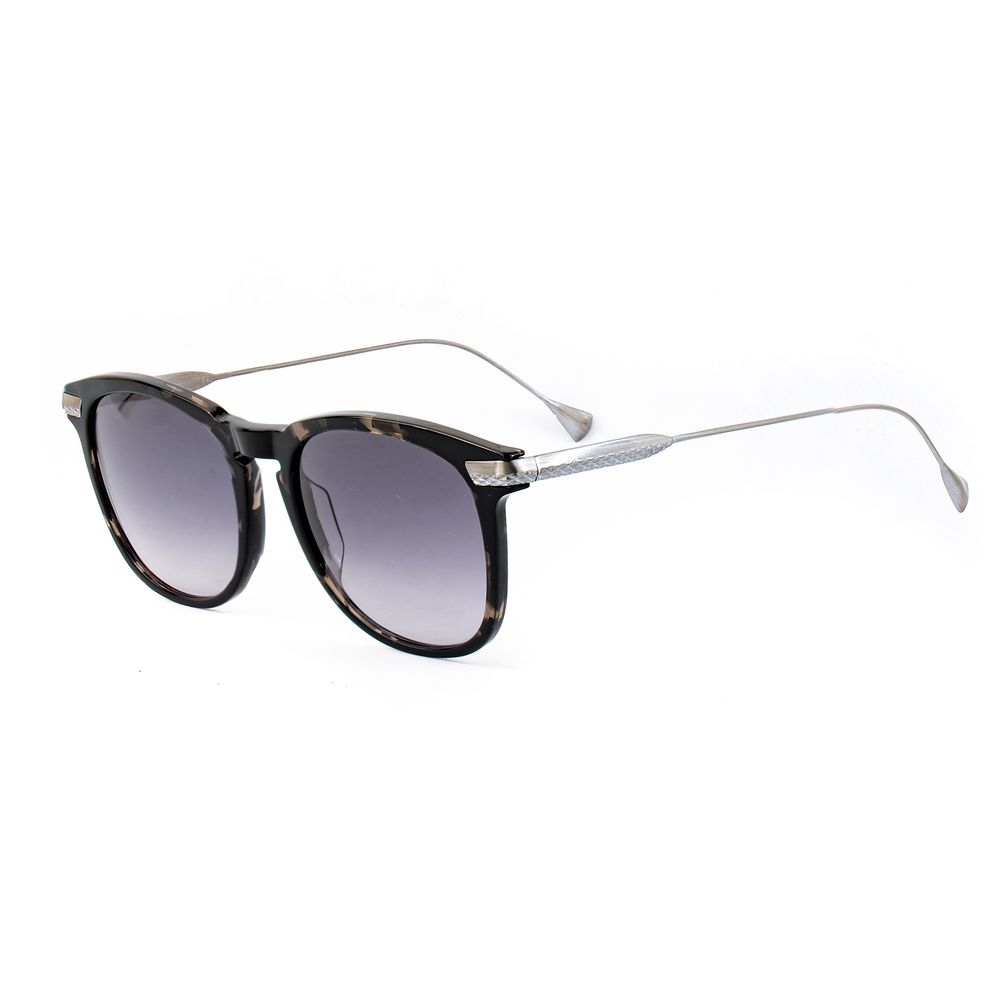 Belstaff Women’s Sunglasses – Black Titanium Frame, Blue Lenses