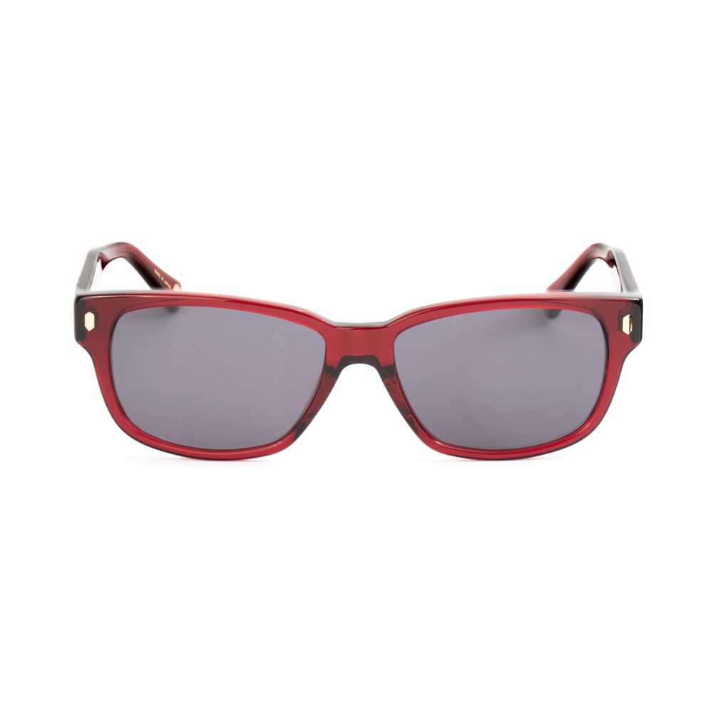Belstaff Women’s Sunglasses – Red Acetate Frame, Grey Lenses