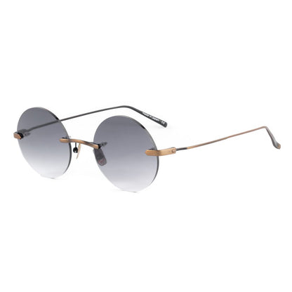 Belstaff Women’s Sunglasses – Brown Titanium Frame, Grey Lenses