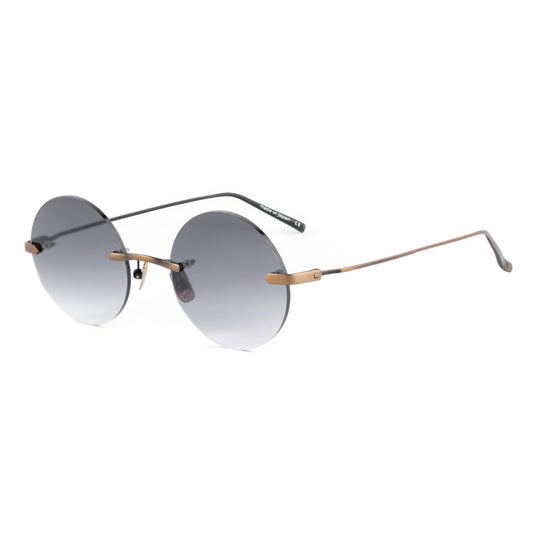 Belstaff Women’s Sunglasses – Brown Titanium Frame, Grey Lenses