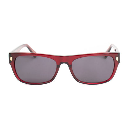 Belstaff Women’s Sunglasses – Red Acetate Frame, Grey Lenses