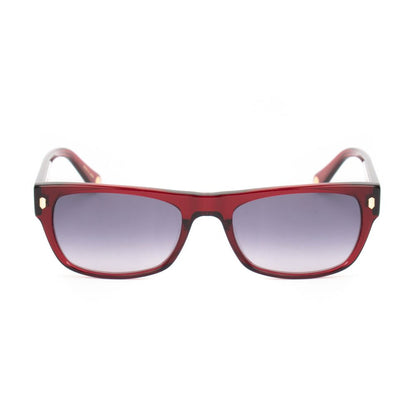 Belstaff Women’s Sunglasses – Red Acetate Frame, Grey Lenses