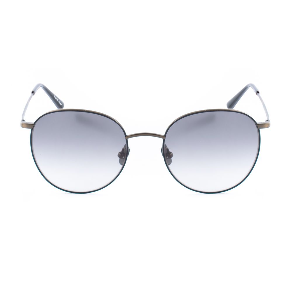 Belstaff Men’s Sunglasses – Brown Titanium Frame, Grey Lenses
