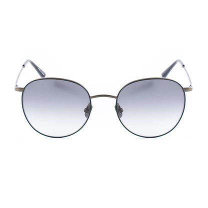 Belstaff Men’s Sunglasses – Brown Titanium Frame, Grey Lenses