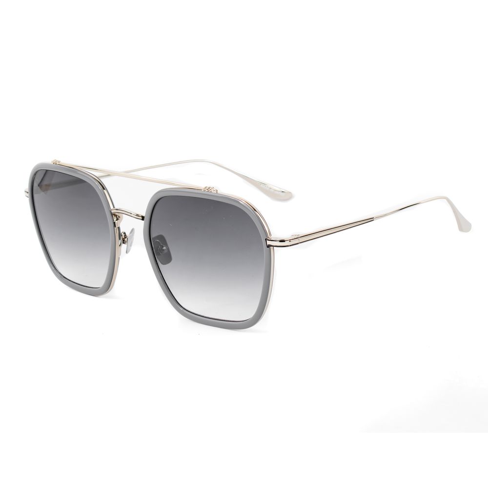 Belstaff Men's Sunglasses – Gray Titanium Frame, Grey Lenses