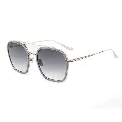 Belstaff Men's Sunglasses – Gray Titanium Frame, Grey Lenses