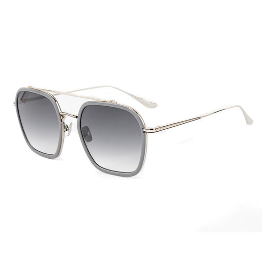 Belstaff Men's Sunglasses – Gray Titanium Frame, Grey Lenses