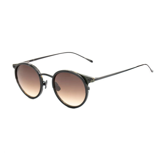 Belstaff Unisex Parkgate Titanium Sunglasses – Black/Brown