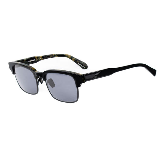 Belstaff Unisex Rampling-S103 Black Acetate Sunglasses