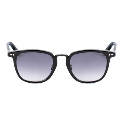 Belstaff Women’s Sunglasses – Black Acetate Frame, Grey Lenses