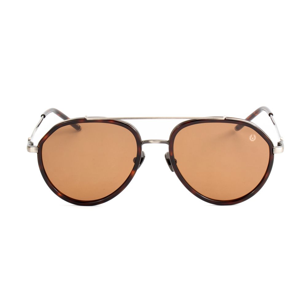 Belstaff Brown Stainless Steel Sunglasses – Stylish & Durable