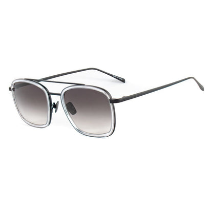 Belstaff Men's Sunglasses – Gray Titanium Frame, Grey Lenses