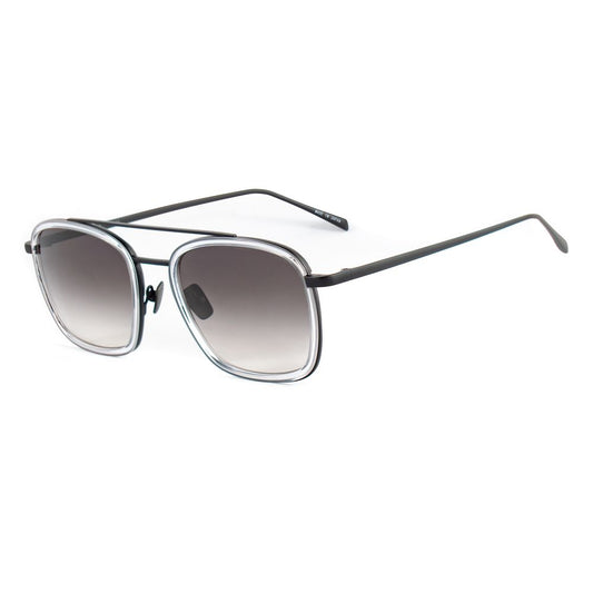 Belstaff Men's Sunglasses – Gray Titanium Frame, Grey Lenses