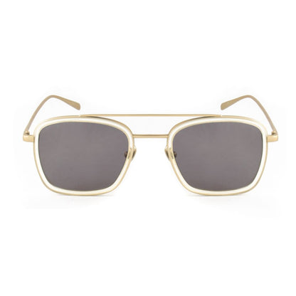 Belstaff Gold Titanium Sunglasses – Men's Sunglasses with Grey Lenses