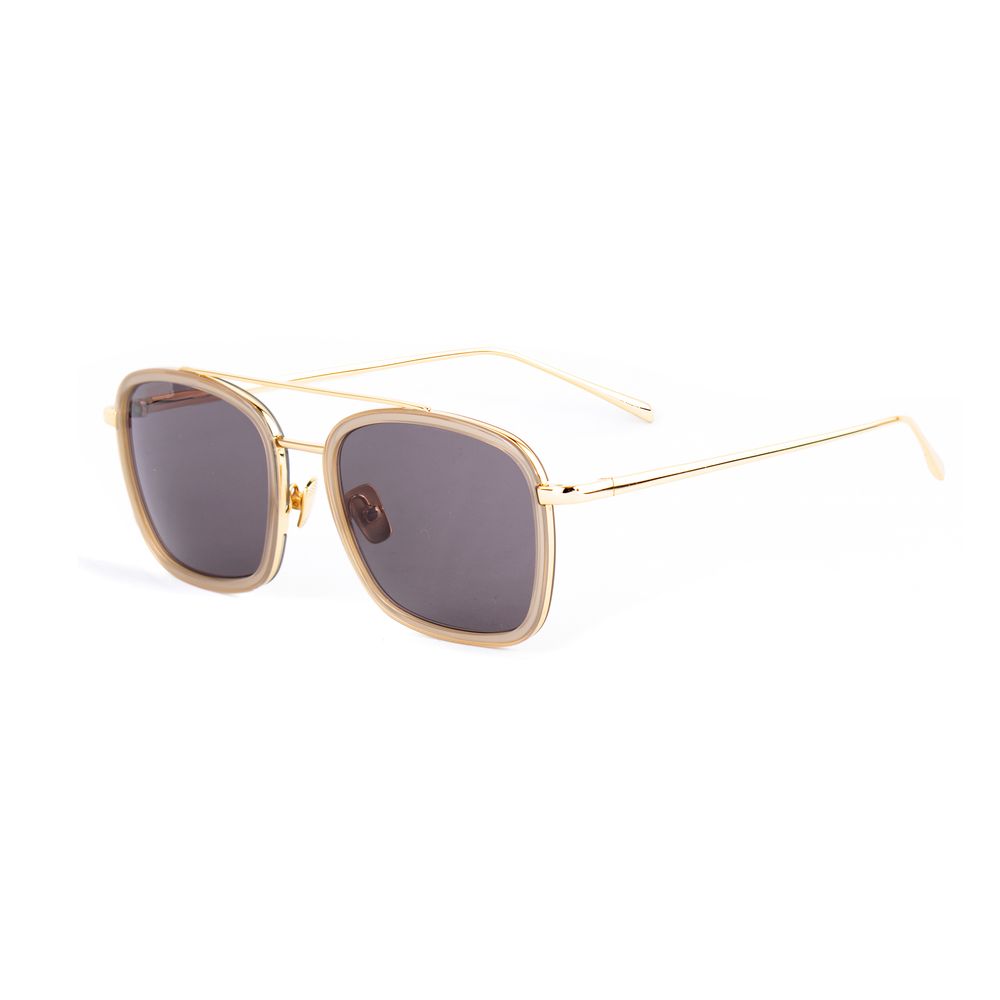 Belstaff Gold Titanium Sunglasses – Brown Lenses