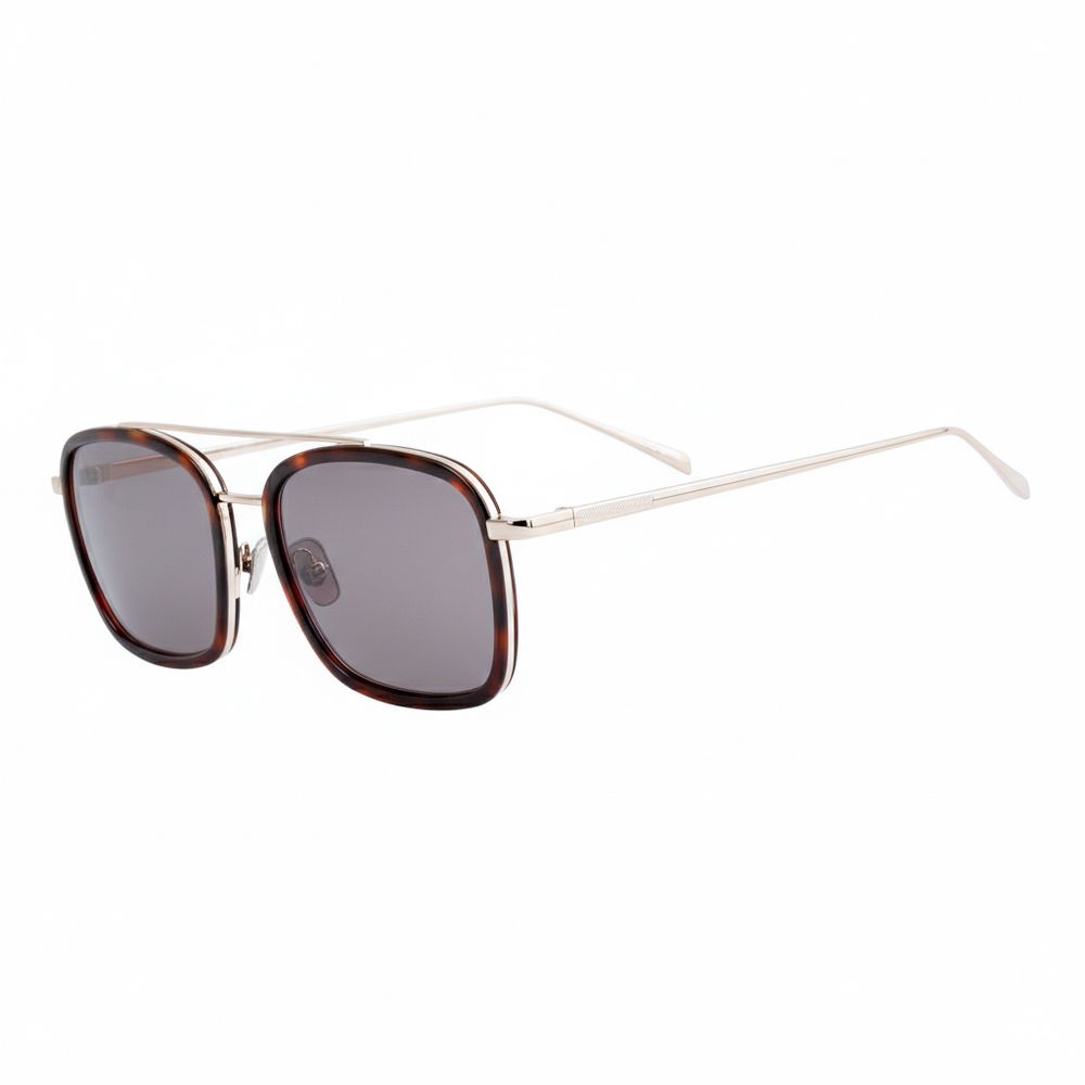Belstaff Men’s Sunglasses – Grey Titanium Frame, Grey Lenses