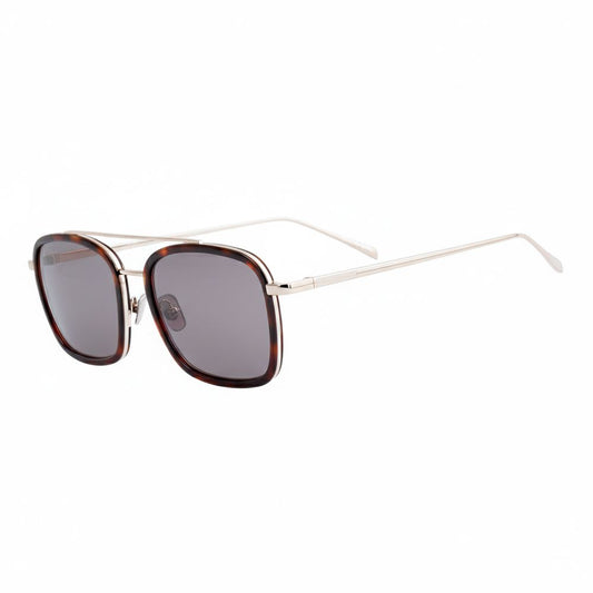 Belstaff Men’s Sunglasses – Grey Titanium Frame, Grey Lenses