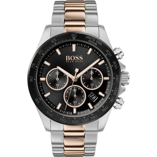 Hugo Boss Men’s Grey Stainless Steel Dress Watch