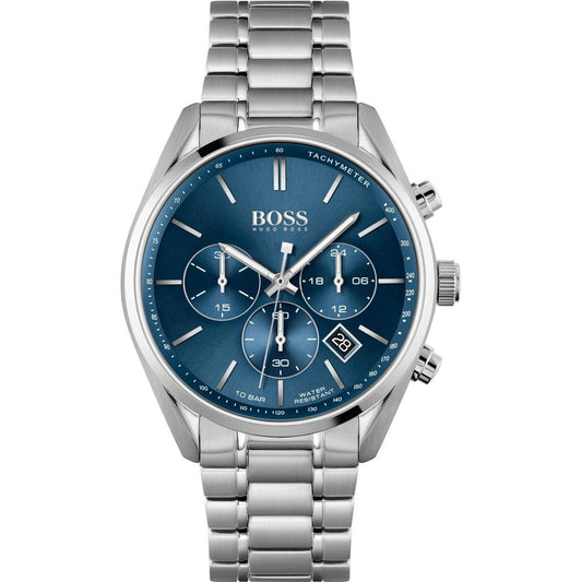 Hugo Boss Men’s Gray Stainless Steel Dress Watch