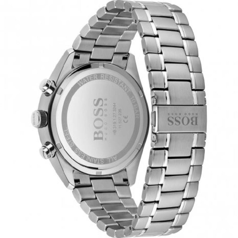 Hugo Boss Men’s Gray Stainless Steel Dress Watch