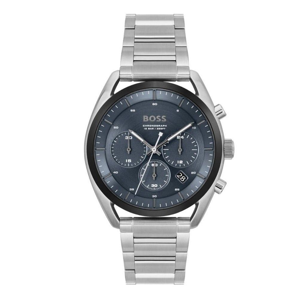 Hugo Boss Men’s Gray Stainless Steel Dress Watch