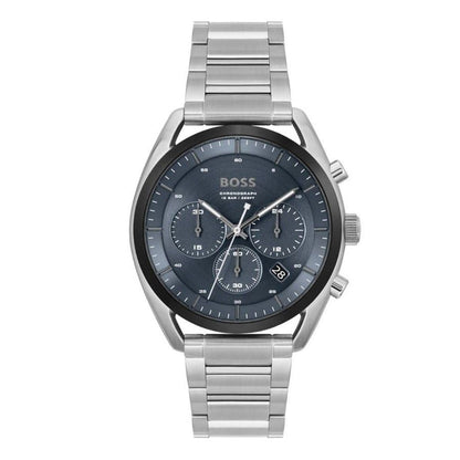 Hugo Boss Men’s Gray Stainless Steel Dress Watch