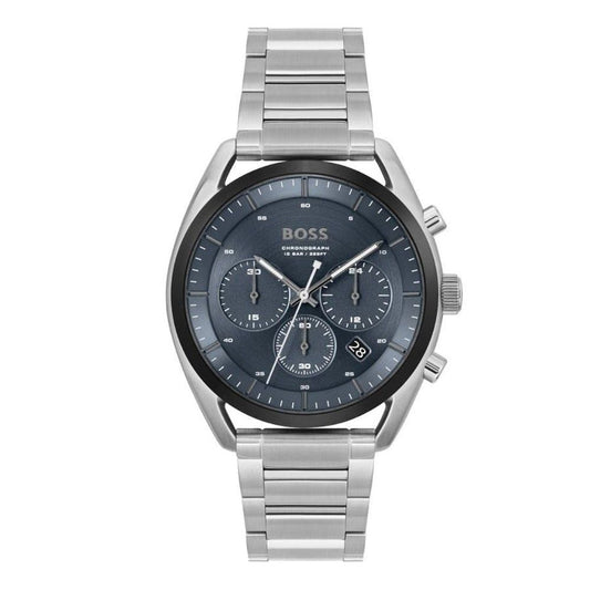 Hugo Boss Men’s Gray Stainless Steel Dress Watch